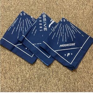 Progressive Blue Bandana Trio